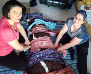 אינה בקר- סגירת עצמות לאחר הלידה